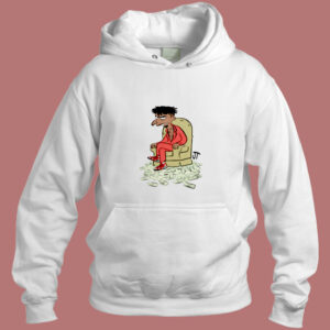 21 Savage In The Simpsons Aesthetic Hoodie Style