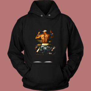2pac Middle Fingers Rap Vintage Hoodie