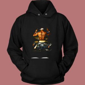 2pac Middle Fingers Rap Vintage Hoodie