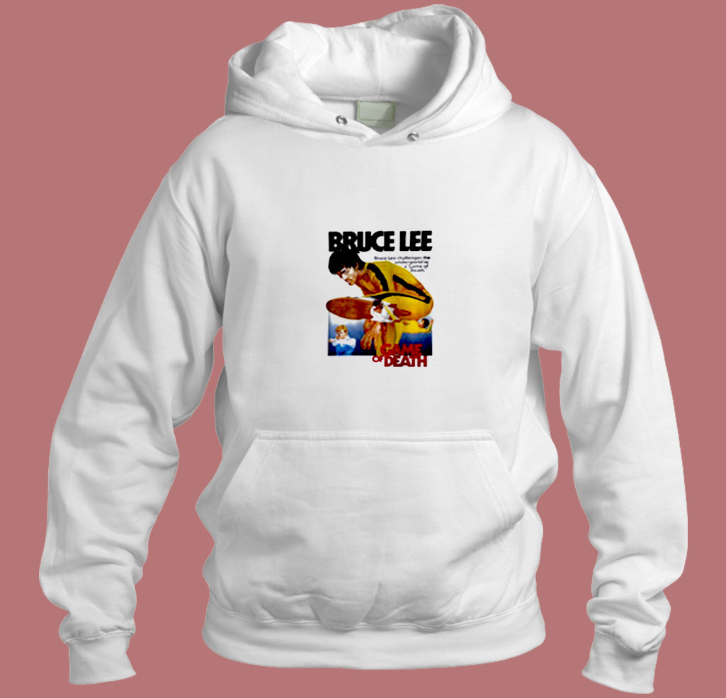 70s Bruce Lee Vintage Aesthetic Hoodie Style 70s Bruce Lee Vintage Aesthetic Hoodie Style