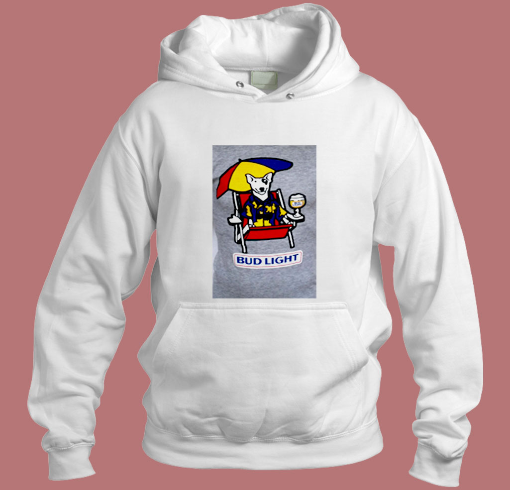 80's Spuds Mackenzie Aesthetic Hoodie Style 80's Spuds Mackenzie Aesthetic Hoodie Style