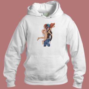 90s Beach Musical Cartoon Hoodie Style