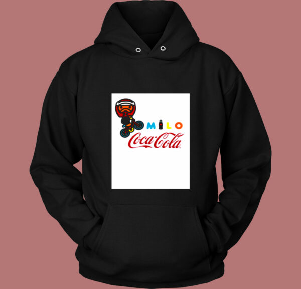 A Bathing Ape X Coca Cola Milo Bmx Vintage Hoodie