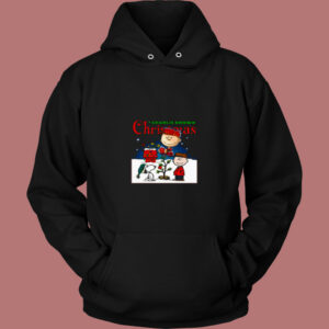 A Charlie Brown Christmas Movie 80s Hoodie