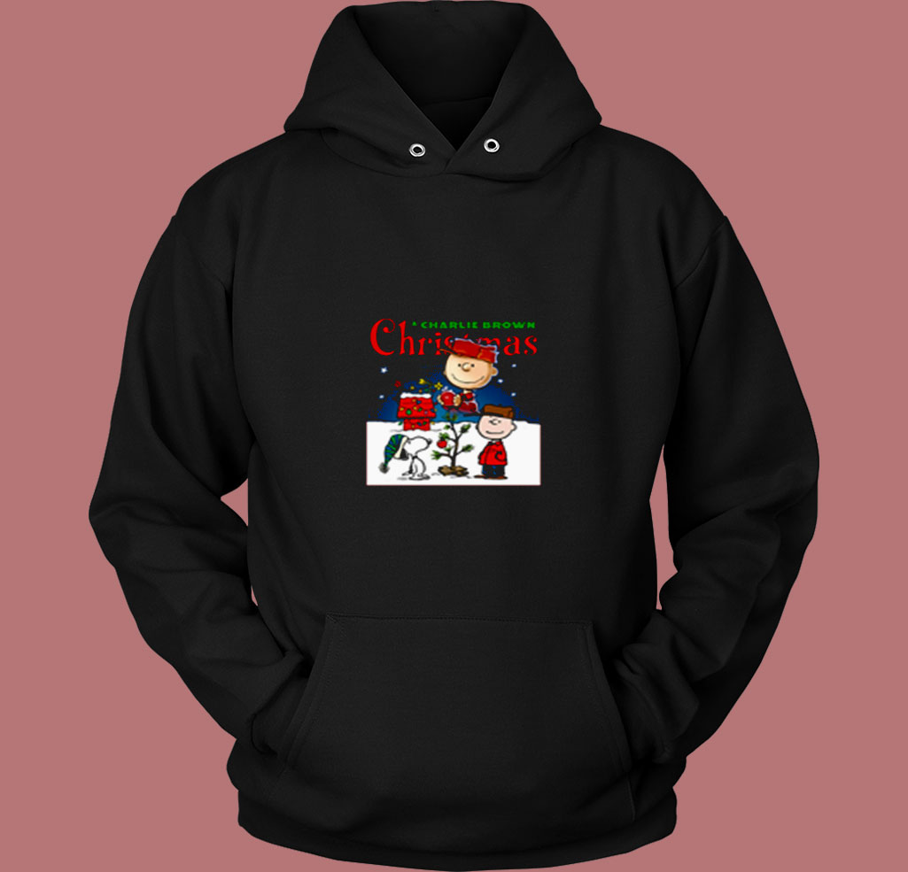 A Charlie Brown Christmas Movie 80s Hoodie A Charlie Brown Christmas Movie 80s Hoodie