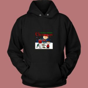 A Charlie Brown Christmas Movie 80s Hoodie