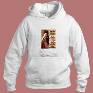 A Horse Is Not Just A Horse Aesthetic Hoodie Style