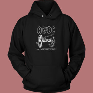 AC DC About To Rock Hoodie Style