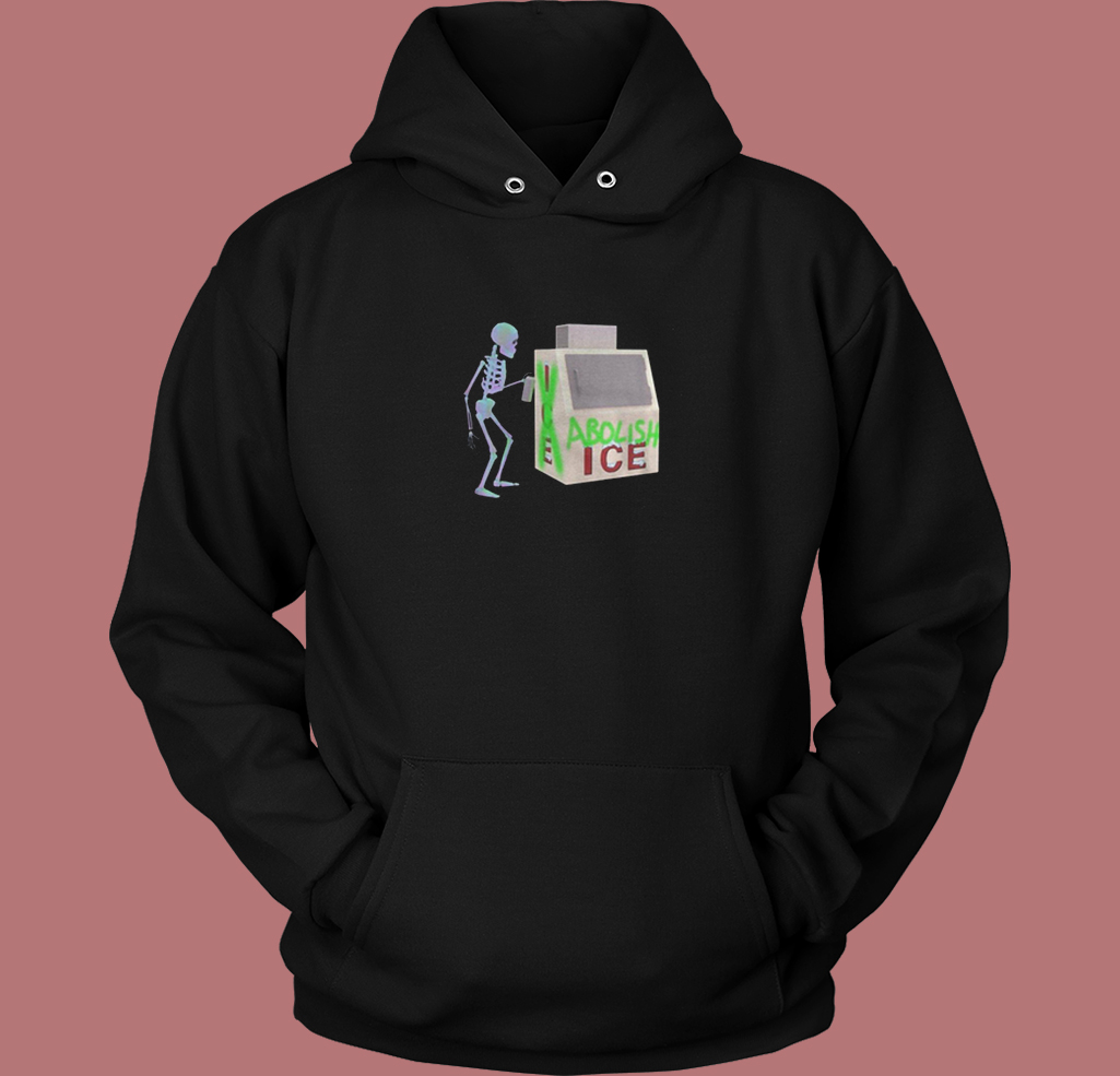 Abolish Ice Skeleton Hoodie Style Abolish Ice Skeleton Hoodie Style