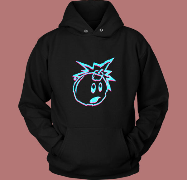 Adam The Bomb Camo And Shatterd Vintage Hoodie