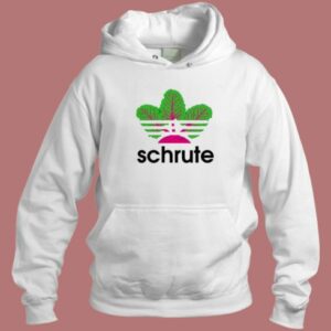 Adidas Beetroot Schrute Hoodie Style