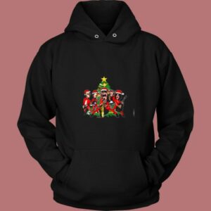 Aerosmith Chibi Christmas Vintage Hoodie