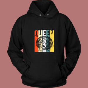 Afro Black Queen Vintage Hoodie