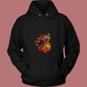 Agumon Evolution Digimon 80s Hoodie