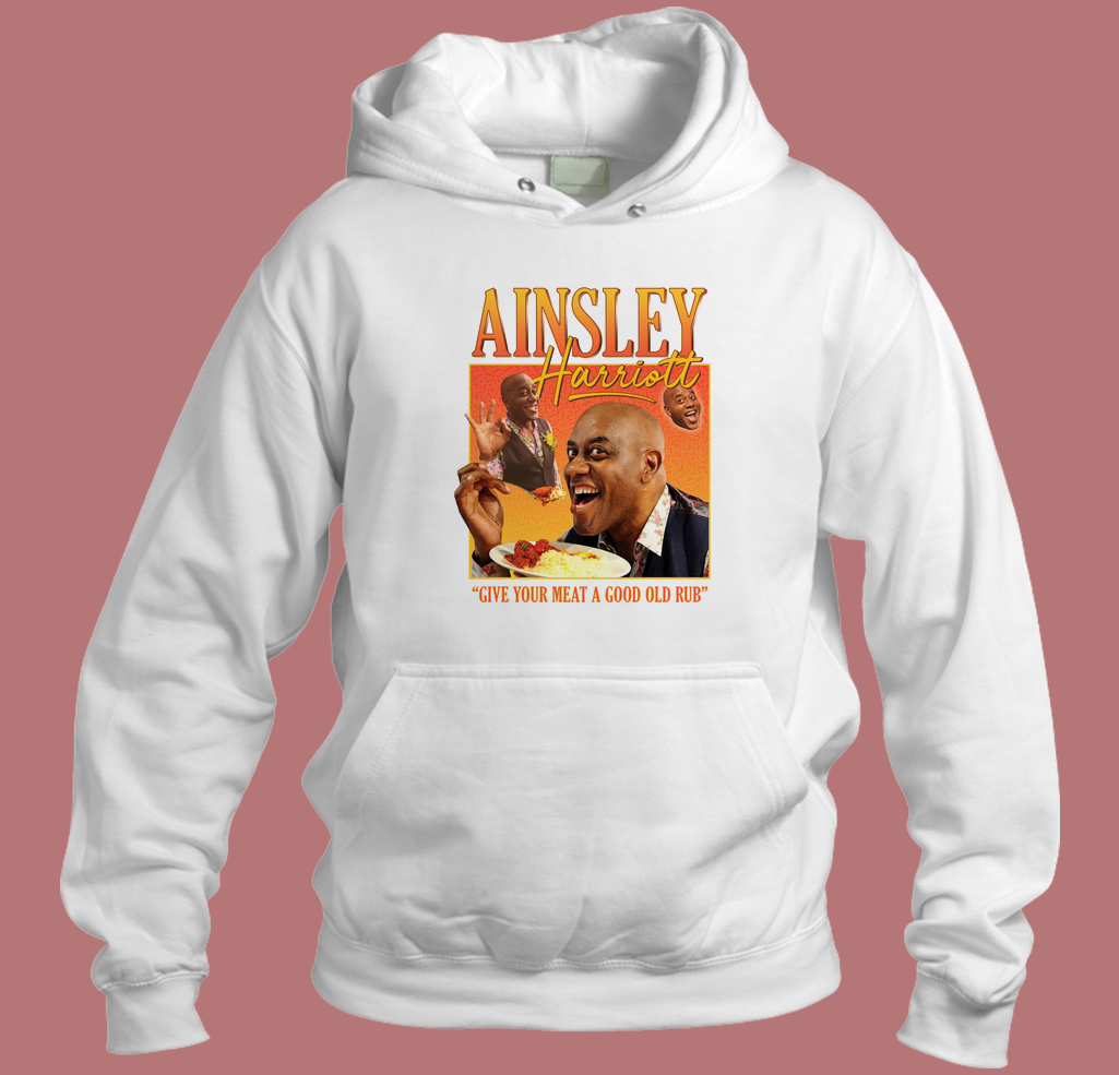 Ainsley Harriott Homage Funny Hoodie Style Ainsley Harriott Homage Funny Hoodie Style