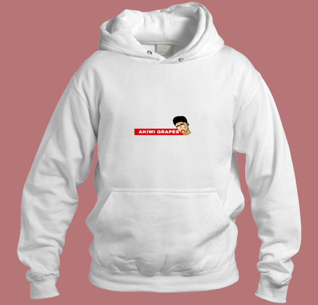 Akiwi Grapes Cartoon Aesthetic Hoodie Style Akiwi Grapes Cartoon Aesthetic Hoodie Style