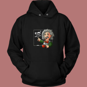 Albert Einstein Physicist Coffee Equation Vintage Hoodie