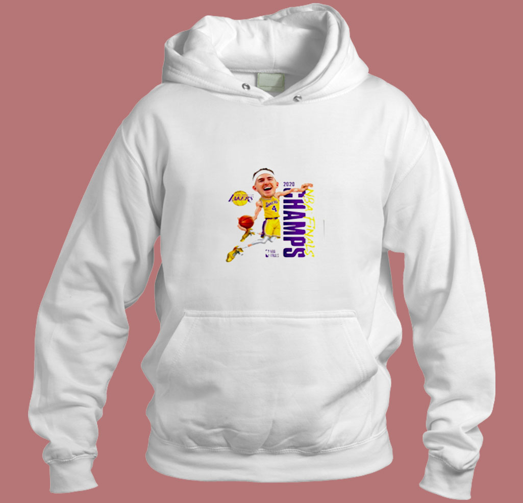 Alex Caruso Los Angeles Lakers Champions 2020 Aesthetic Hoodie Style Alex Caruso Los Angeles Lakers Champions 2020 Aesthetic Hoodie Style