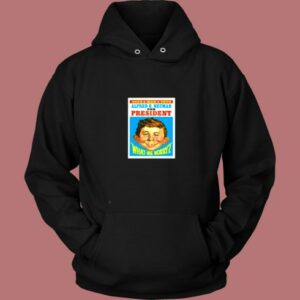 Alfred E Neuman For President Vintage Hoodie
