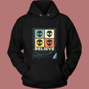 Alien Believe 2 Vintage Hoodie