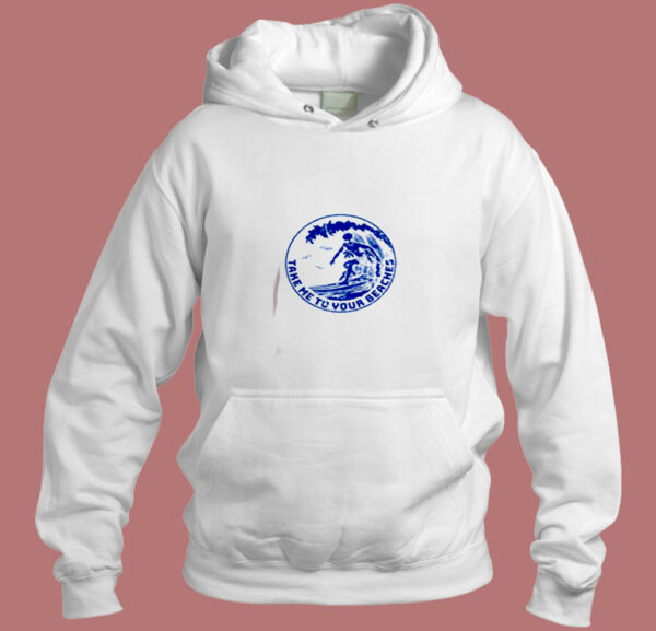 Alien Surfing Aesthetic Hoodie Style