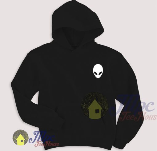 Alien Symbol Black Hoodie Alien Symbol Black Hoodie