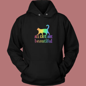All Cats Are Beautiful Pride Hoodie Style 1