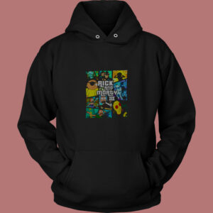 All Seasons Rick Andmorty Mash Up 80s Hoodie 1