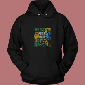 All Seasons Rick Andmorty Mash Up 80s Hoodie 2