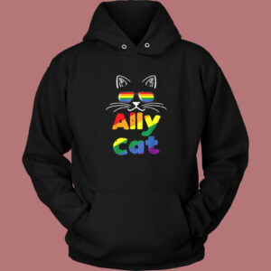 Ally Cat Pride Month Hoodie Style 1