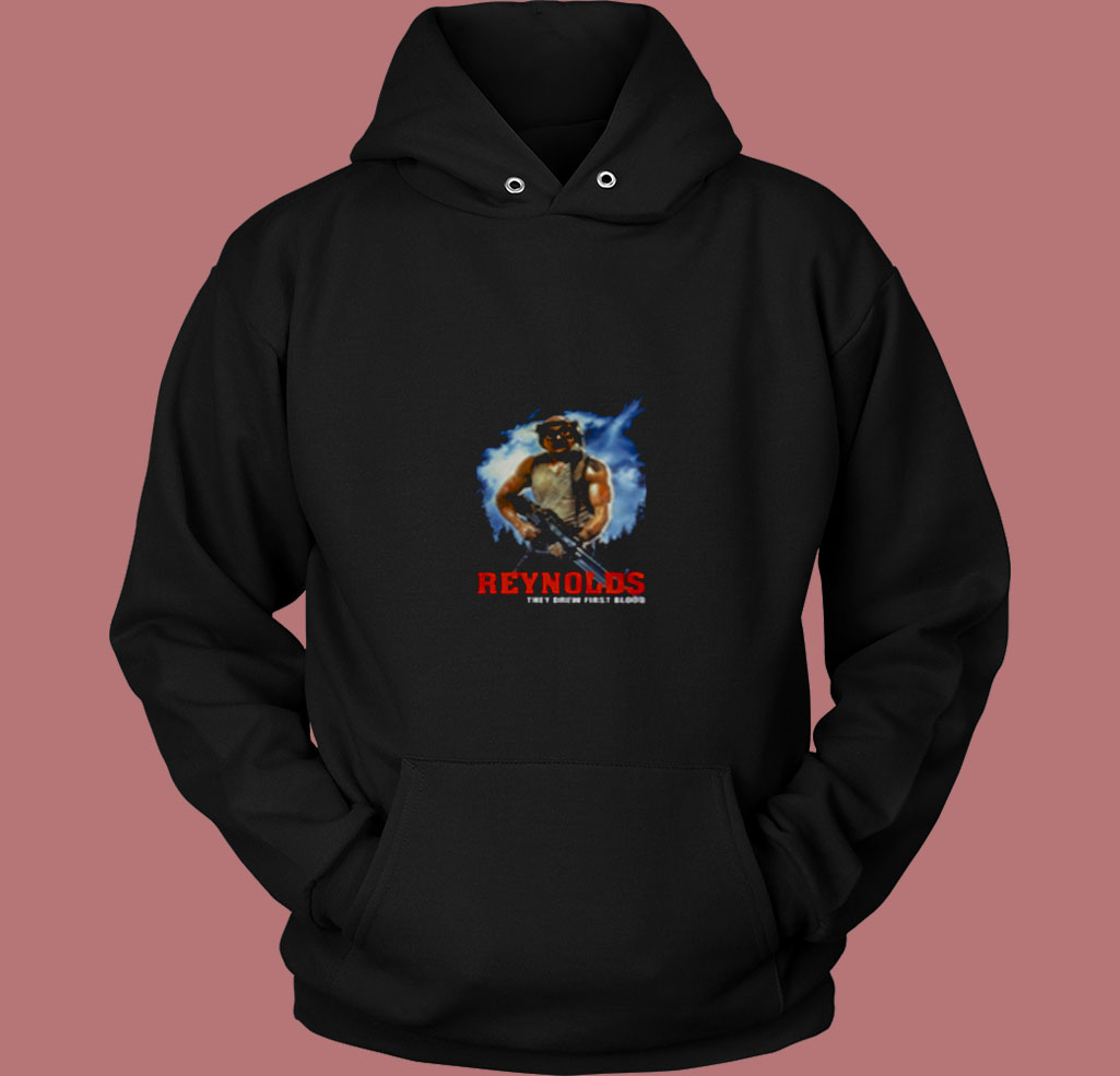 Always Sunny Reynolds First Blood Danny Devito 80s Hoodie Always Sunny Reynolds First Blood Danny Devito 80s Hoodie