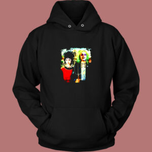 American Beetlejuice Gothic And Lydia Vintage Hoodie 1
