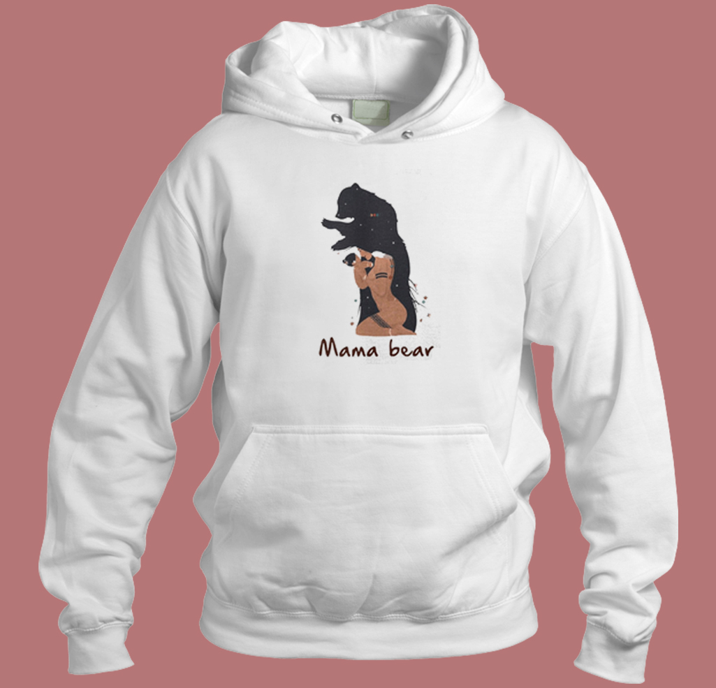 American Mama Bear Funny Hoodie Style American Mama Bear Funny Hoodie Style
