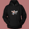 Angel Kissing Stitch Nightmare Before Christmas Vintage Hoodie