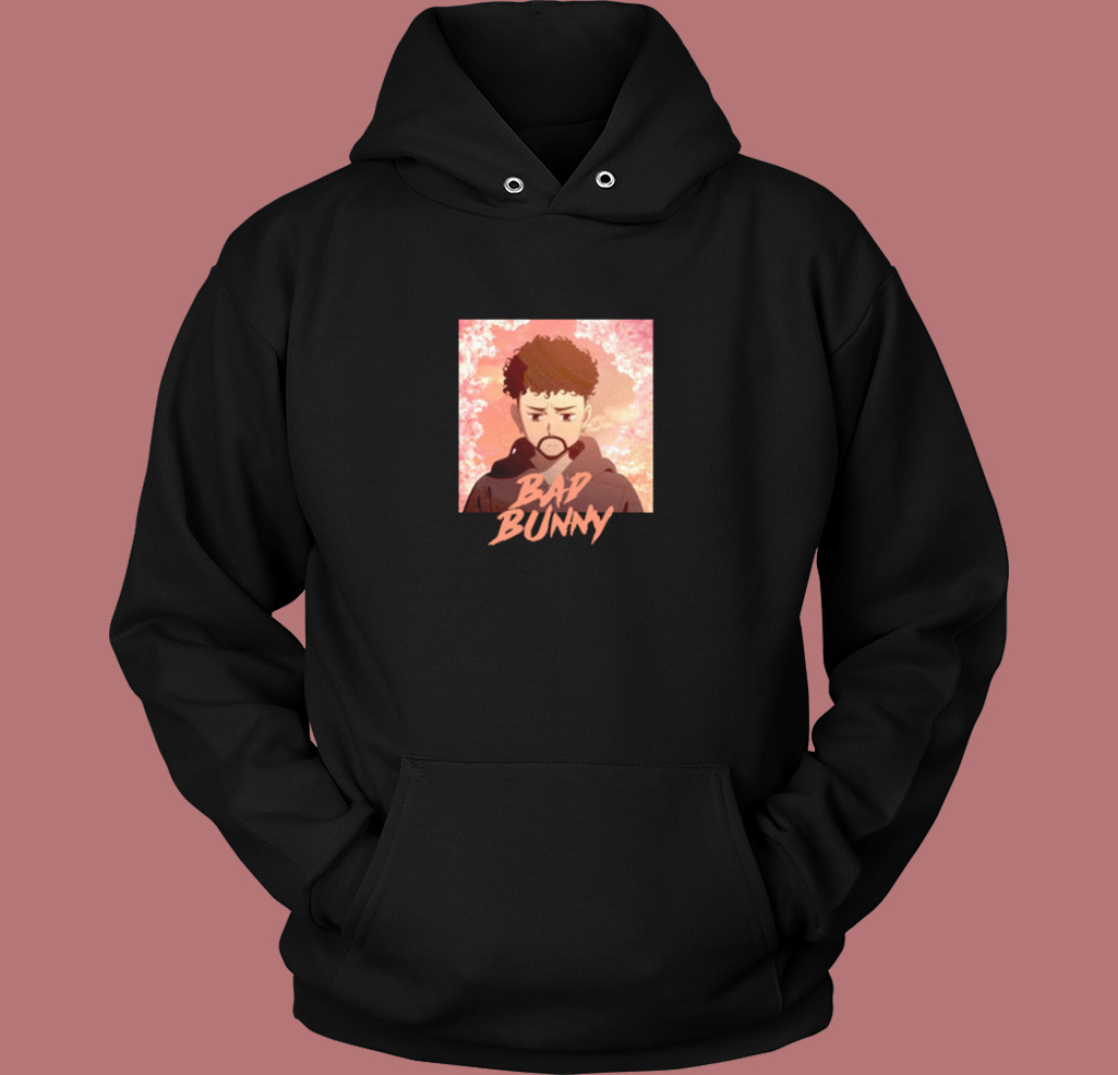 Anime Bad Bunny Yonaguni Hoodie Style Anime Bad Bunny Yonaguni Hoodie Style