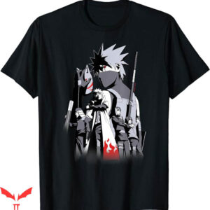 Anime Vintage T-Shirt Kakashi Hatake Team 7 T-Shirt Trending