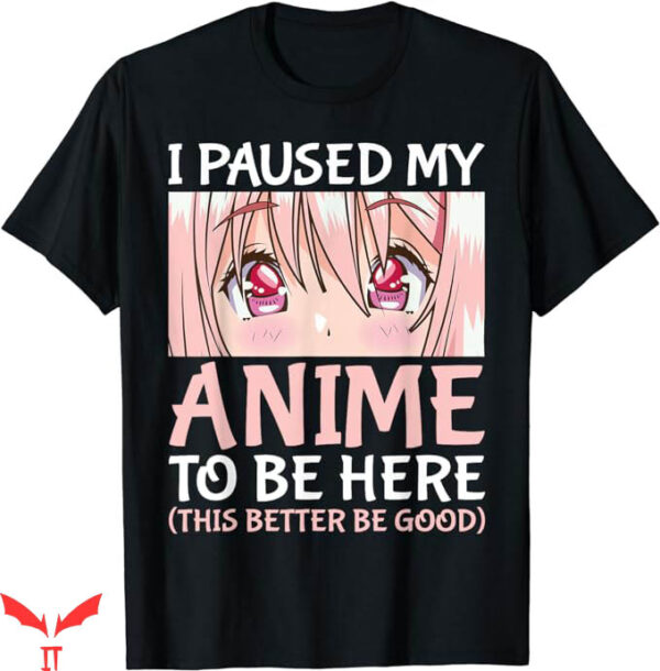 Anime Vintage T-Shirt Otaku Anime Merch Gift TShirt Trending