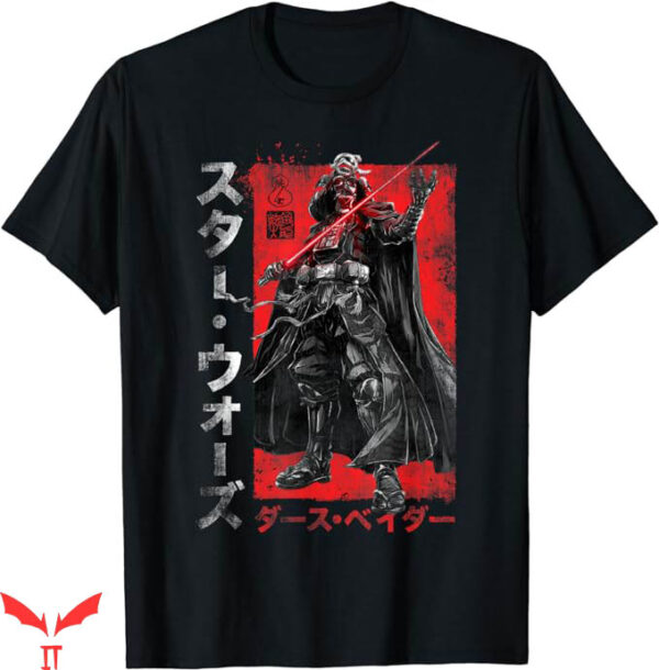 Anime Vintage T-Shirt Star Wars Visions Samurai Trending