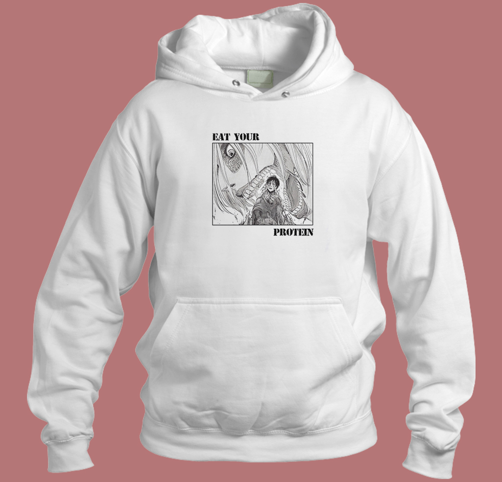 Annie Leonhart Eat Your Protein Hoodie Style Annie Leonhart Eat Your Protein Hoodie Style