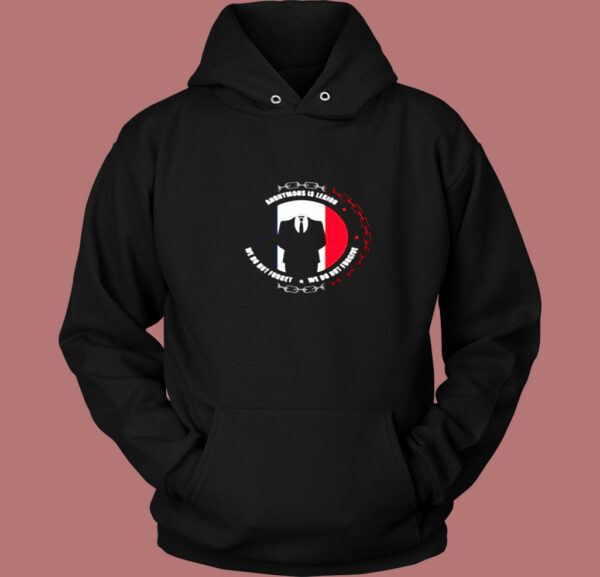 Anonymous V For Vendetta Logo Vintage Hoodie