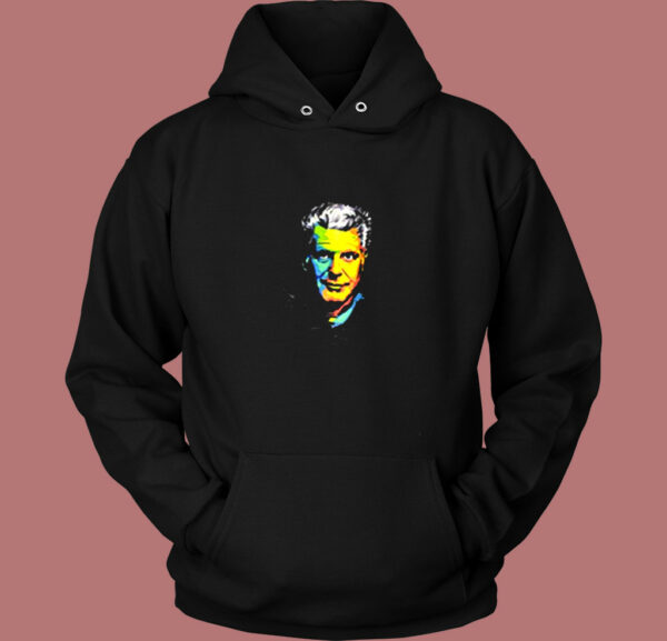 Anthony Bourdain Art Vintage Hoodie