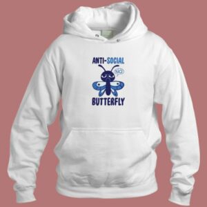 Anti Social Butterfly Hoodie Style