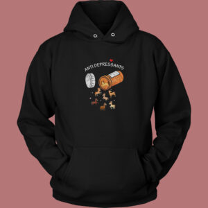 Antidepressants French Hoodie Style