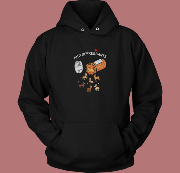 Antidepressants French Hoodie Style