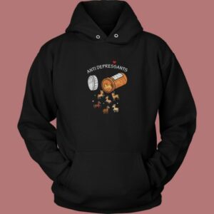Antidepressants French Hoodie Style