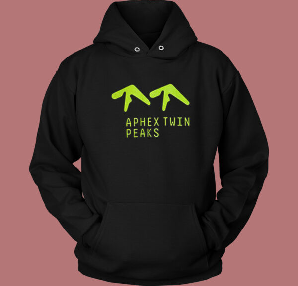 Aphex Twin Peaks Hoodie Style