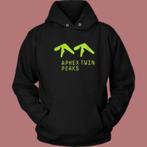 Aphex Twin Peaks Hoodie Style