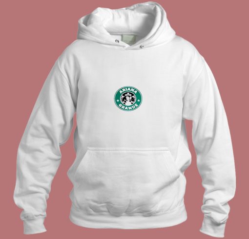 Ariana Grande Starbucks Logo Aesthetic Hoodie Style Ariana Grande Starbucks Logo Aesthetic Hoodie Style