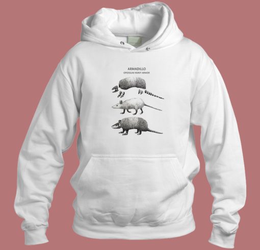 Armadillo Opossum Heavy Armor Hoodie Style Armadillo Opossum Heavy Armor Hoodie Style