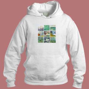 Art Grid Of Claude Monet Hoodie Style